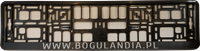 Ramka na tablice rejestracyjną www.bogulandia.pl
