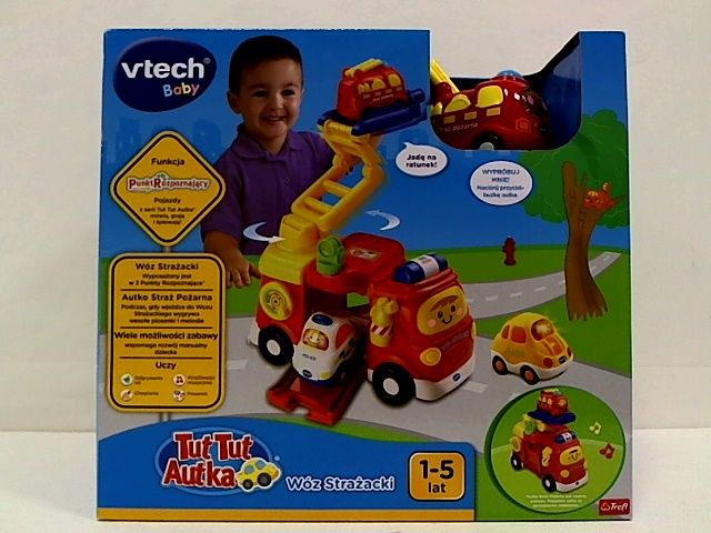 V-TECH Zestaw Duży Wóz Strażacki 60810 zdjęcie 1
