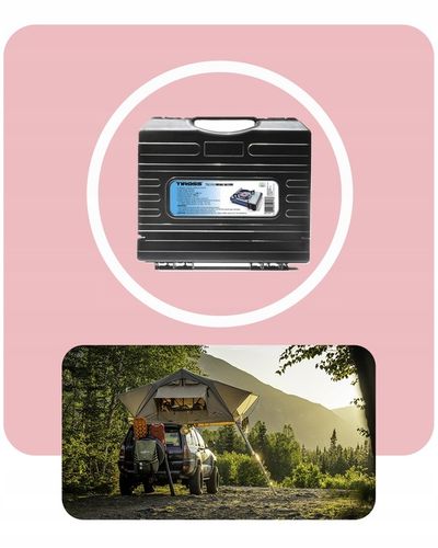 KUCHENKA TURYSTYCZNA TIROSS TS-266 SREBRNA 1650 W + 4 x BUTLE GAZOWE TS700 na Arena.pl