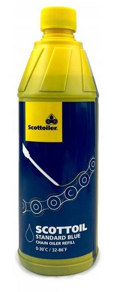 SCOTTOILER OLEJ DO OLEJARKI NIEBIESKI 500ml zdjęcie 1