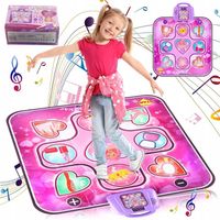 Duża Mata Muzyczna Do Nauki Tańca Zabawa Antypoślizgowa Dla Dzieci 6 Trybów