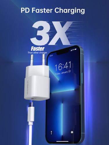 ładowarka sieciowa gan usb-c pd 30w biała na Arena.pl