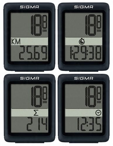 MARKOWY LICZNIK ROWEROWY SIGMA 10.0 IPX8 POLSKIE MENU TERMOMETR START/STOP na Arena.pl