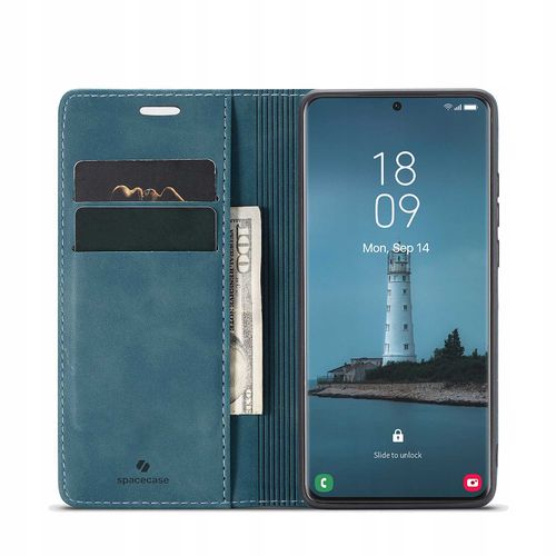 Spacecase Wallet Galaxy S21 Ultra Blue na Arena.pl