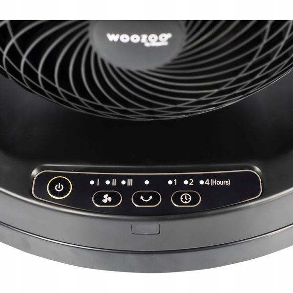 Wentylator stołowy REGULACJA na biurko 3 prędkości OSCYLACJA timer PILOT zdjęcie 3