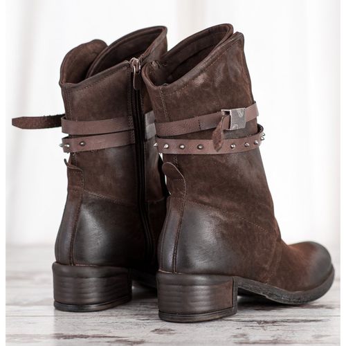 Brązowe Botki r.41 na Arena.pl