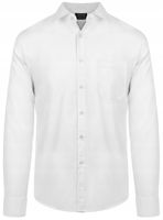 KOSZULA BIAŁA ELEGANCKA KLASYCZNA - BAWEŁNA 41/42