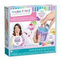 Błyszczące paznokcie imprezowe