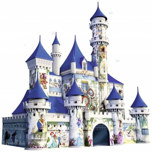 PUZZLE 3D 216 ELEMENTÓW ZAMEK DISNEY na Arena.pl