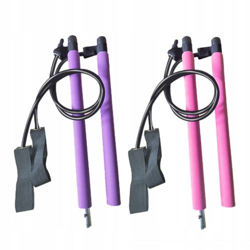 DRĄŻEK DO PILATESU BAR KIJ DO ĆWICZEŃ GUMY OPOROWE EKSPANDERY Z DRĄŻKIEM na Arena.pl