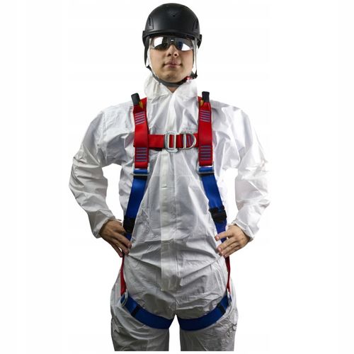 Szelki bezpieczeństwa BHP z AMORTYZATOREM Y - zestaw BASIC + 03 OXYLINE na Arena.pl