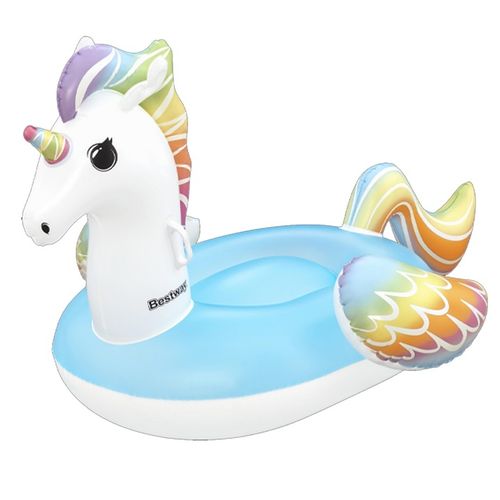 MATERAC DMUCHANY JEDNOROŻEC DO PŁYWANIA WODY DLA DZIECI PŁYWAK 155x119 CM na Arena.pl