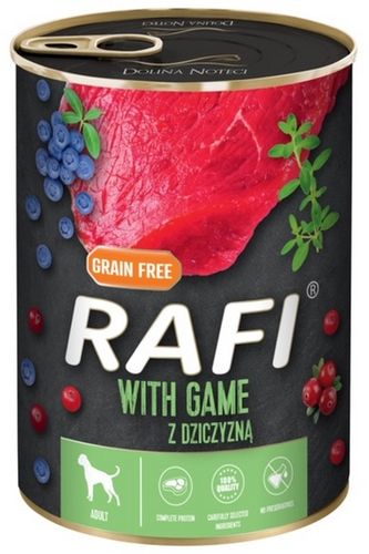 Rafi Pies Dziczyzna puszka 400g na Arena.pl
