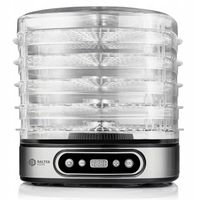 SUSZARKA SPOŻYWCZA GRZYBY WARZYWA OWOCE ZIOŁA 5 POZIOMÓW BALTER HOME 380 W