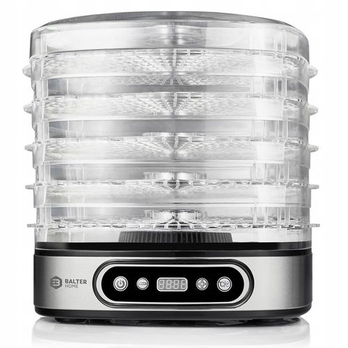 SUSZARKA SPOŻYWCZA GRZYBY WARZYWA OWOCE ZIOŁA 5 POZIOMÓW BALTER HOME 380 W na Arena.pl