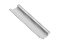 profil aluminiowy led kątowy glax silver 2m - v-glaxktal