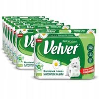 Velvet papier toaletowy Rumianek i Aloes 7x12 rol