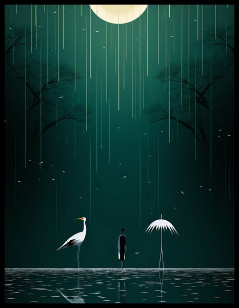 Plakat 50x65cm Nocne Marzenia zdjęcie 2