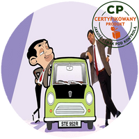 Opłatek na tort Jaś Fasola