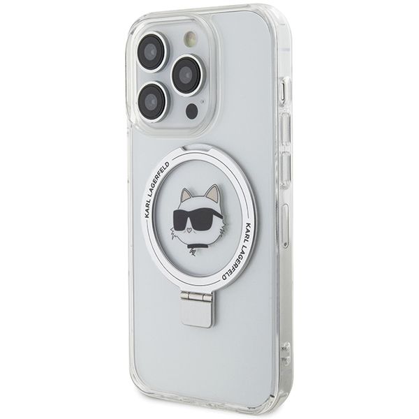 Etui Karl Lagerfeld do iPhone 15 Pro, Biały, MagSafe zdjęcie 2
