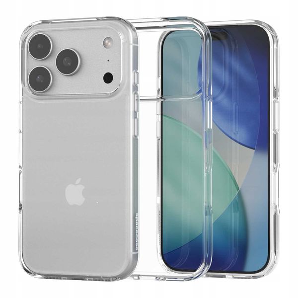 Spacecase Clear Hybrid Case Iphone 17 Pro Max zdjęcie 1