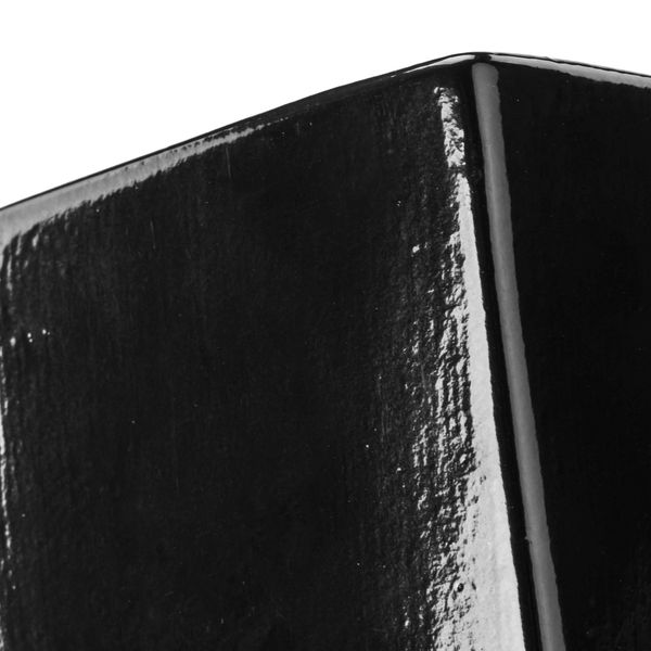 Wazon Ceramiczny Trapez  Czarny flakon zdjęcie 5