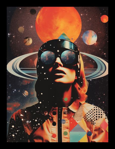 Plakat 15x20cm Kosmiczne Wizje zdjęcie 2