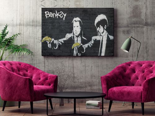 20007 Obraz na płótnie BANKSY PULP FICTION na Arena.pl