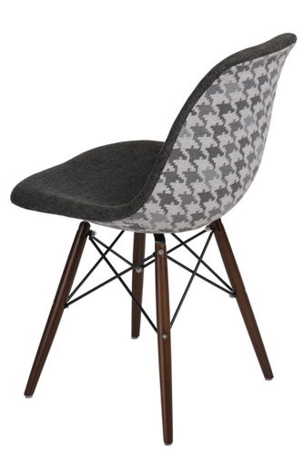 Krzesło P016W Pattern szar-pepitka /dark D2 na Arena.pl