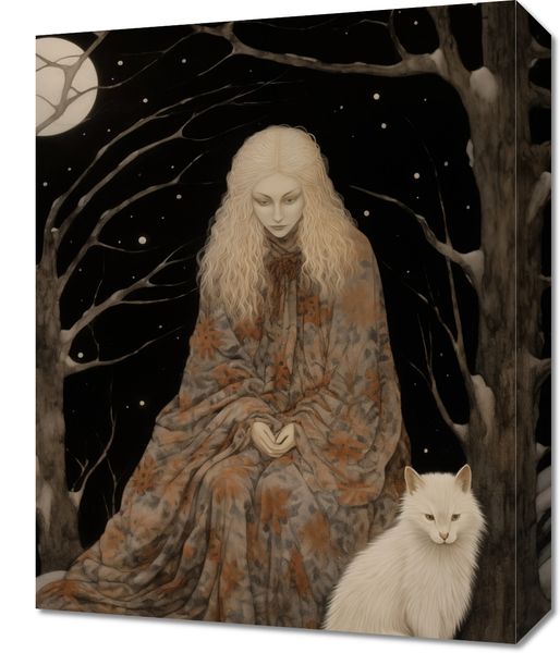 Obraz 40x50cm Stróżka Leśna zdjęcie 1