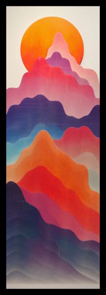 Plakat 30,5x91,5cm Gama Gór zdjęcie 2