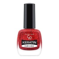Golden Rose Keratin Glitter Nail Color 415 Keratynowy lakier do paznokci Kolor - 01