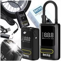 Pompka elektryczna samochodowa do opon rowerowa kompresor bezprzewodowy