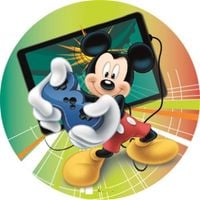 Opłatek na tort Urodziny Myszka Miki Mini Myszki