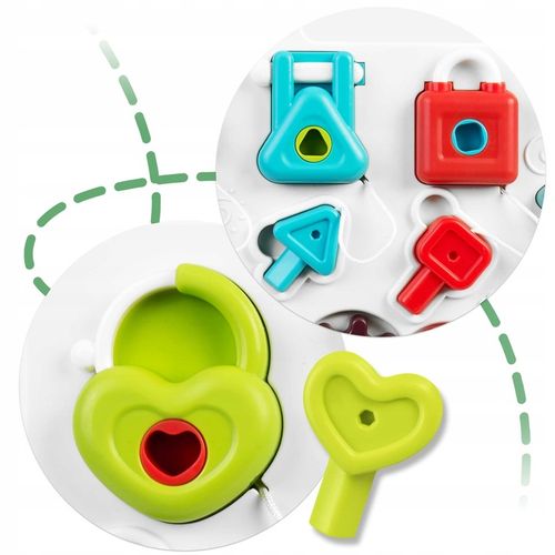 STOLIK EDUKACYJNY INTERAKTYWNY DLA DZIECI 5w1 TABLICA PANEL MUZYCZNY MUZYKA na Arena.pl