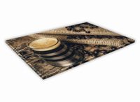 SZKLANA DESKA KUCHENNA 40x30 304b Kawa