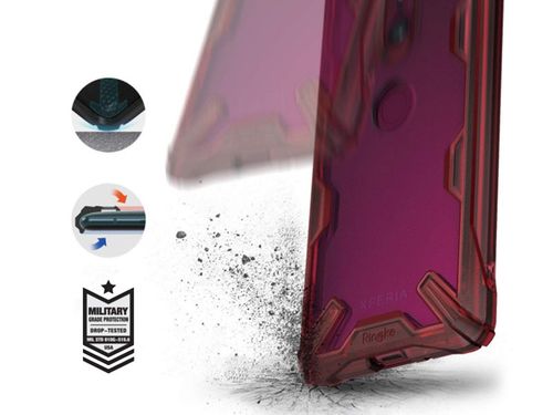 Etui Ringke Fusion X Sony Xperia XZ3 Ruby Red na Arena.pl