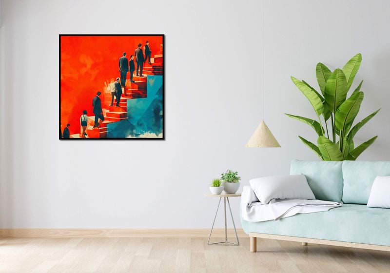 Plakat 90x90cm Metafory Sukcesu zdjęcie 4