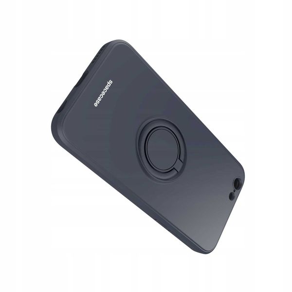 Spacecase Silicone Ring Iphone 7/8/Se Black zdjęcie 6