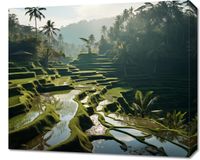 Obraz 60x50cm Zielone Sanktuarium