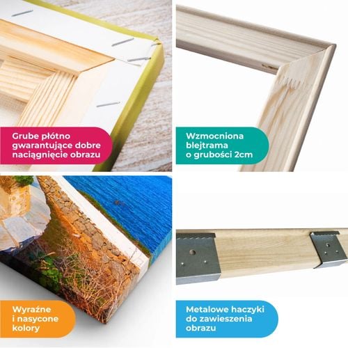 OBRAZ NA PŁÓTNIE 094 Spacer w Paryżu 30x20cm na Arena.pl