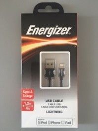 Energizer CLASSIC Kabel USB Lightning 1,2 m czarny na Arena.pl