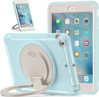 Etui z Uchwytem do iPad Pro 12.9 Cala (2021) Pancerne Jasnoniebieskie