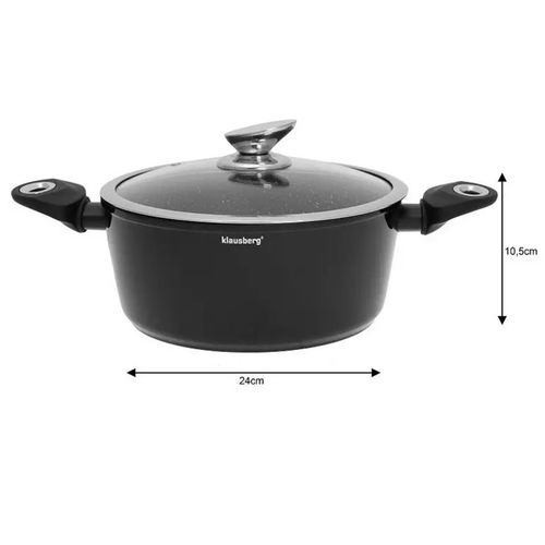 ZESTAW 15 ELEM. GARNKÓW GRANITOWYCH KLAUSBERG KB-7322 na Arena.pl