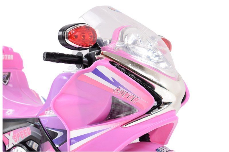 MOTOR ŚCIGACZ SUPERSTAR NEW DESIGN, DŹWIĘKI, ŚWIATŁA/WXE358D zdjęcie 14