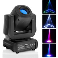 Głowica ruchoma LED 100W RGBW prism 8 kolorów 8 gobo DJ