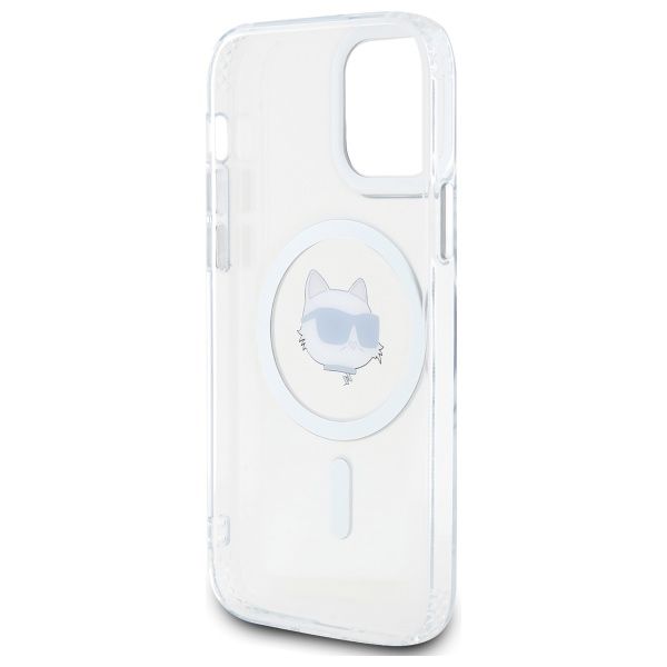 Etui Karl Lagerfeld do iPhone 12, iPhone 12 Pro, Biały, MagSafe zdjęcie 7
