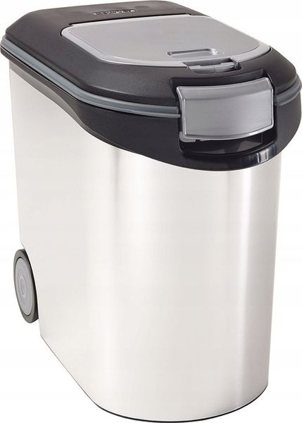 Curver Pojemnik na karmę 12kg / 35l dla psa kota zwierząt z pokrywą zdjęcie 1