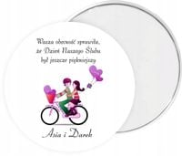 LUSTERKO prezent podziękowanie dla gości na ŚLUB WESELE personalizowane