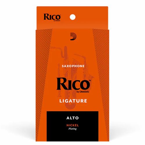 Ligatura Rico by D'Addario do saksofonu altowego niklowana + śruby na Arena.pl